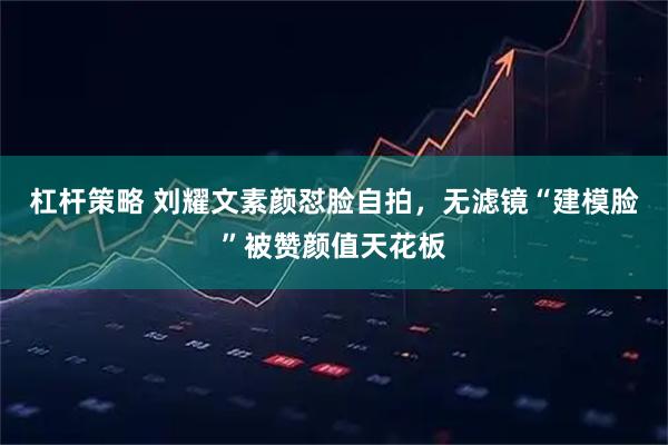 杠杆策略 刘耀文素颜怼脸自拍，无滤镜“建模脸”被赞颜值天花板